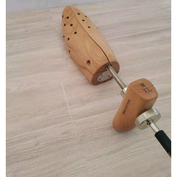 FootFitter Professional Shoe Stretcher Pair Mens M/Xl Plugs For Holes Not Includ - Picture 10 of 13